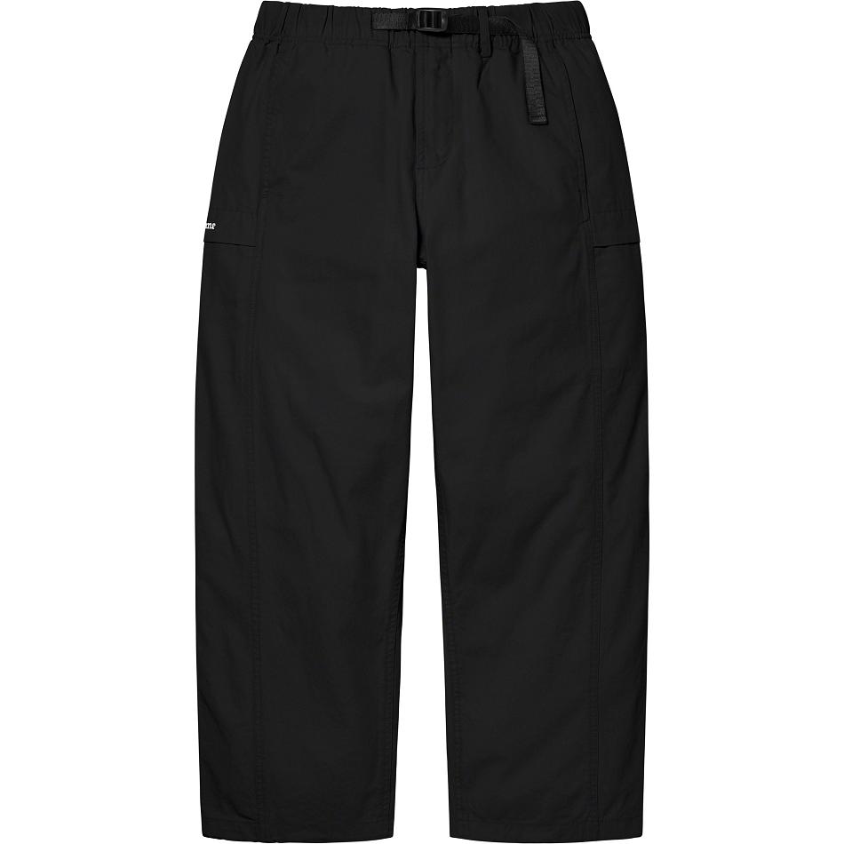 Black Supreme Belted Trail Pant Pants | Supreme 214ZG